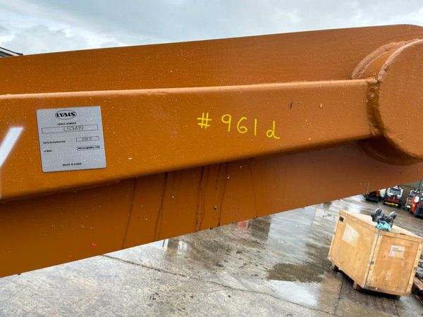 New / unused 7cu/yd excavator material drag skip.. 397256201