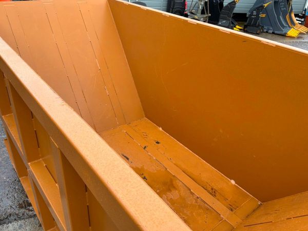 New / unused 7cu/yd excavator material drag skip.. 397256202