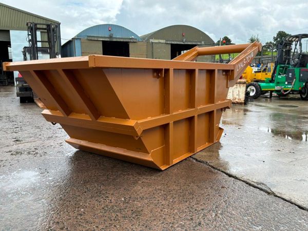 New / unused 7cu/yd excavator material drag skip.. 397256205