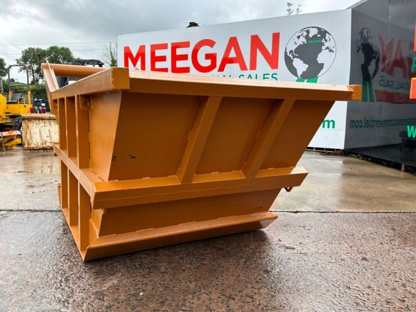 New / unused 7cu/yd excavator material drag skip.. 397256215