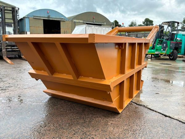 New / unused 7cu/yd excavator material drag skip.. 397256216
