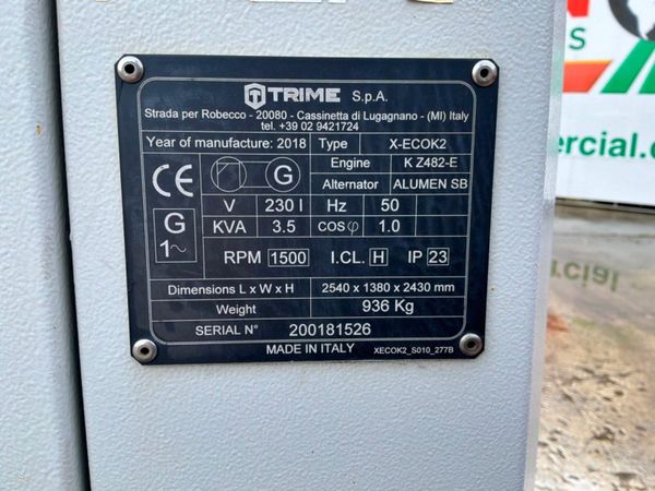 2018 Trime X Eco led lighting tower....2550 hours. 397256237