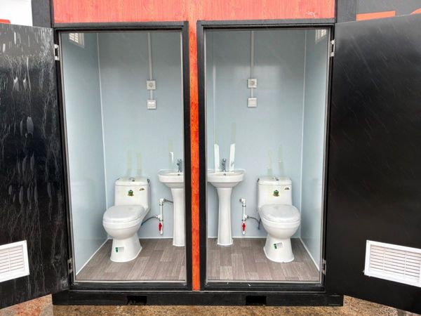 New / unused double toilet container pod.......850 397237649