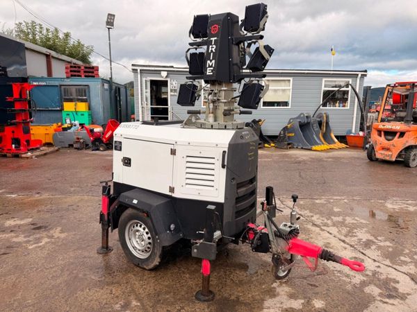 Trime X-ECO  LED Lighting Tower   Damaged Drawbar. 397353870