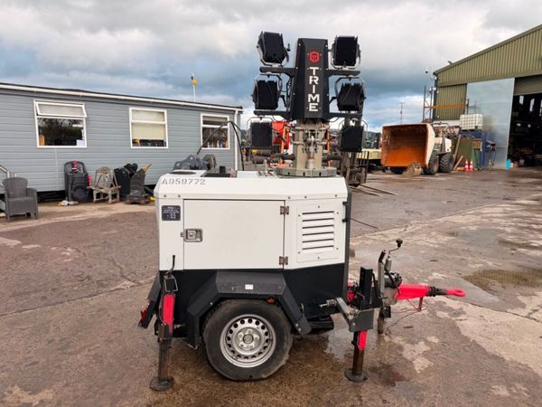 Trime X-ECO  LED Lighting Tower   Damaged Drawbar. 397353872