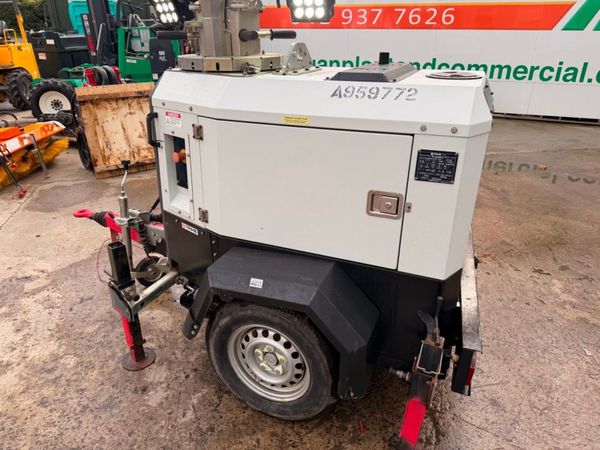 Trime X-ECO  LED Lighting Tower   Damaged Drawbar. 397353892