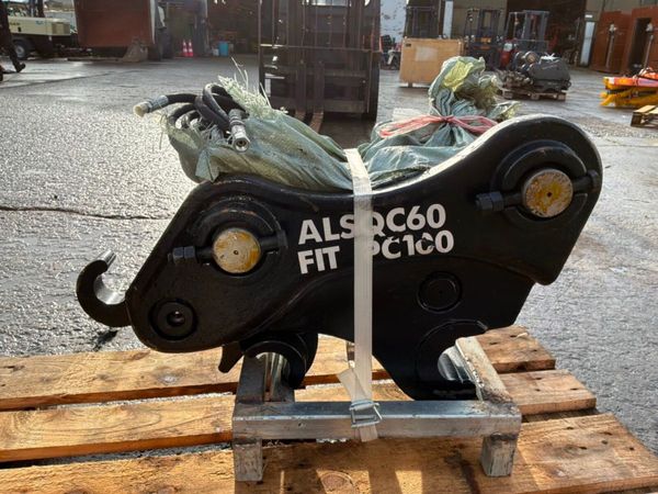 New unused hydraulic Quick hitch.....60mm pins.... 397373654