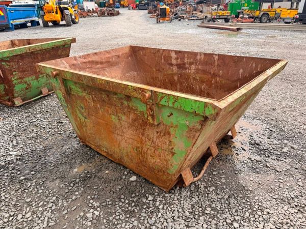 2 yard yrd chain lift builders rubbish rubble skip 397446666