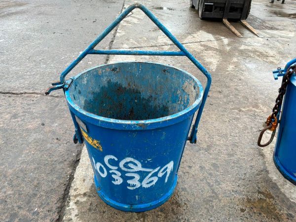 Conquip 250 litres self tipping muck bucket....... 397420693