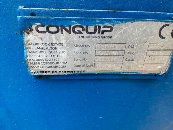 Conquip 250 litres self tipping muck bucket....... 397420698