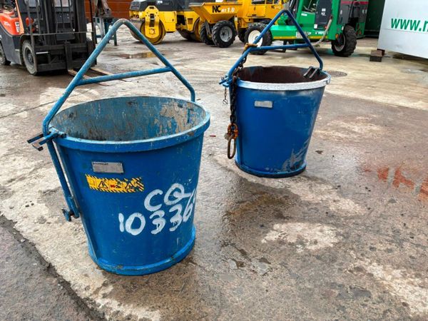 Conquip 250 litres self tipping muck bucket....... 397420702