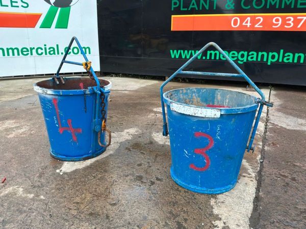 Conquip 250 litres self tipping muck bucket....... 397420704