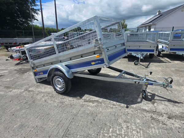 7x4 single axle trailer 750kg 397553061