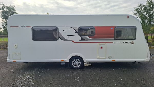 Bailey Unicorn Vigo Island Bed Caravan 397508393