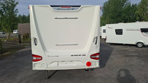 Swift Henbury Caravan End Bedroom Island Bed 397522296