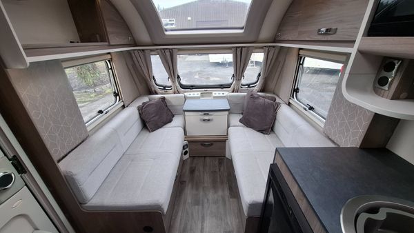 Swift Henbury Caravan End Bedroom Island Bed 397522299