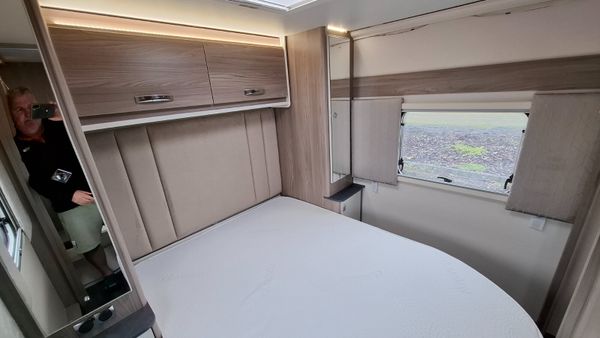 Swift Henbury Caravan End Bedroom Island Bed 397522312