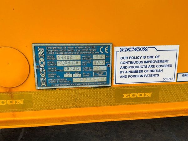 2019 Econ Salt / spreader Gritter demountable body 397651923