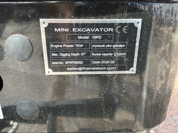 New Captok 16PD Diesel mini micro digger....1726. 397675492