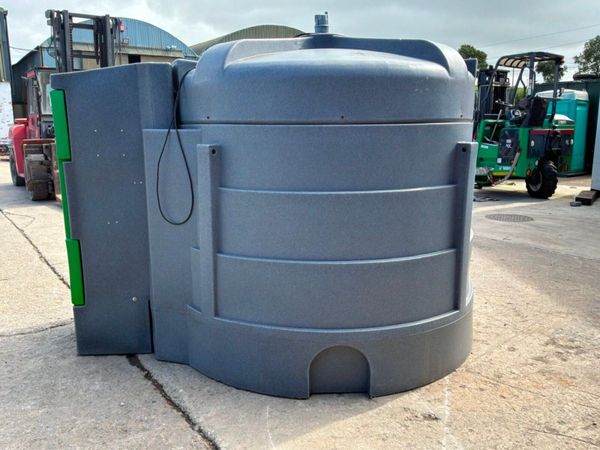 3,000L Bunded Diesel Fuel Tank  Pump, Meter & Nozz 397788163