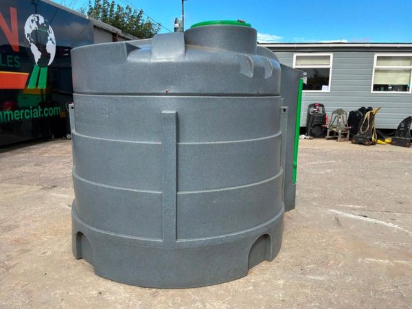3,000L Bunded Diesel Fuel Tank  Pump, Meter & Nozz 397788135