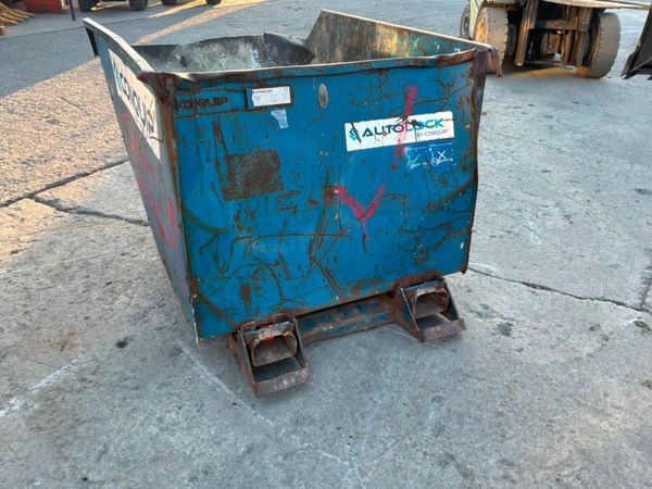 Conquip 1200 litres teleporter tipping skip.....31 397880642