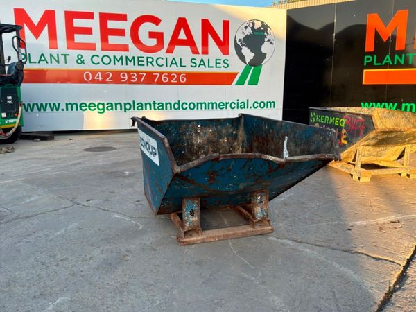 Conquip 1200 litres teleporter tipping skip.....31 397880631
