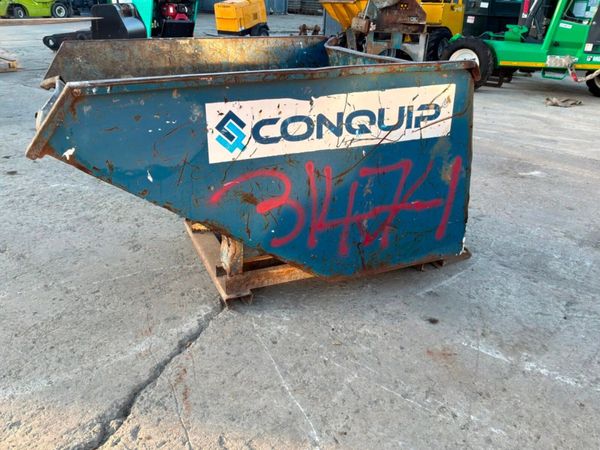 Conquip 1200 litres teleporter tipping skip.....31 397880633