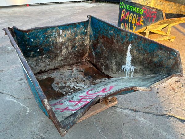 Conquip 1200 litres teleporter tipping skip.....31 397880638