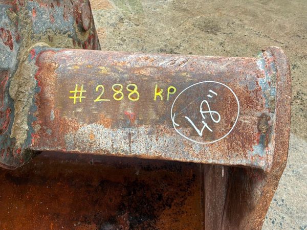48" Miller digging bucket...new teeth...65mm pins. 397975317