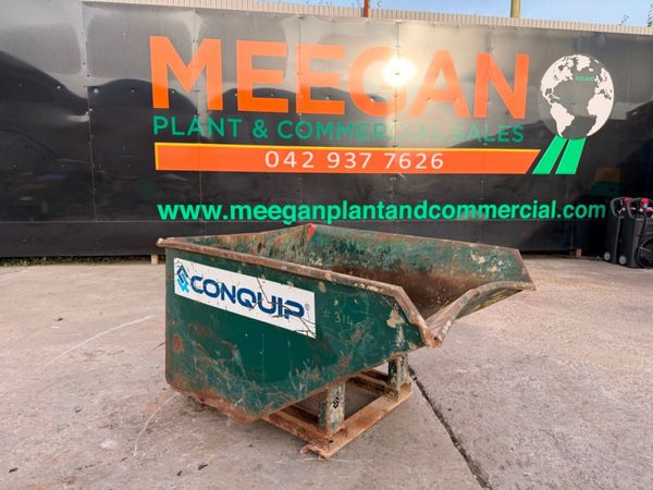 Conquip Auto-Lock Telehandler Tipping Skip...3140 397915956