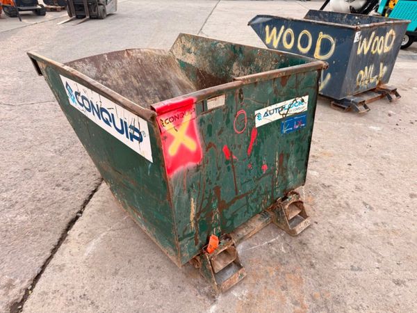 Conquip Auto-Lock Telehandler Tipping Skip...3140 397915968