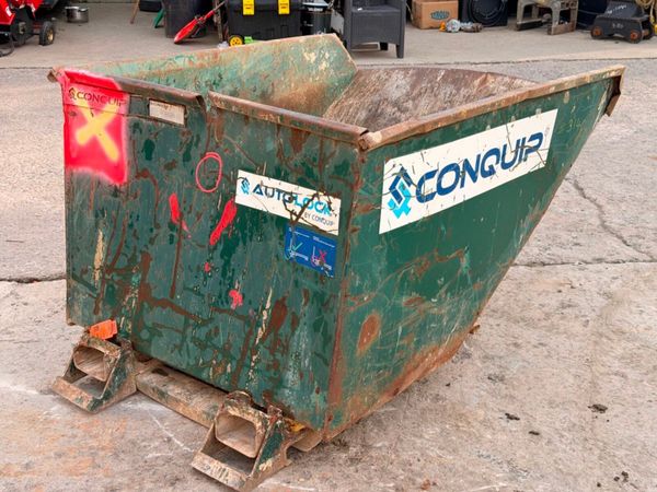 Conquip Auto-Lock Telehandler Tipping Skip...3140 397915972