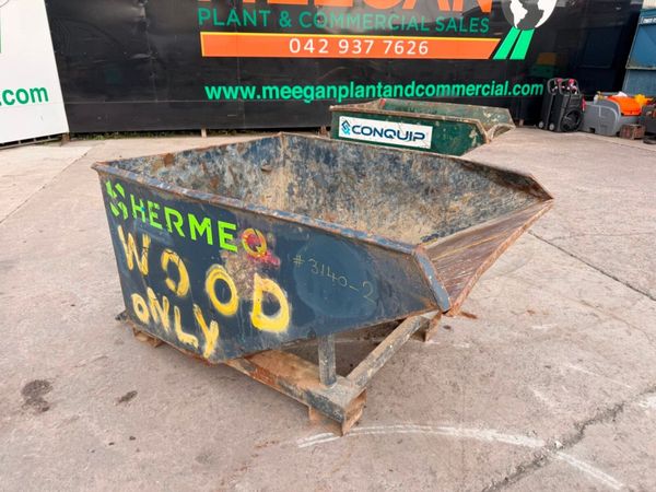Conquip Auto-Lock Telehandler Tipping Skip...3140- 397915978