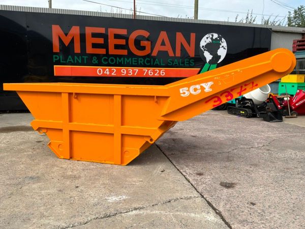 New / unused 5 cubic yard material drag skip.....3 398073945
