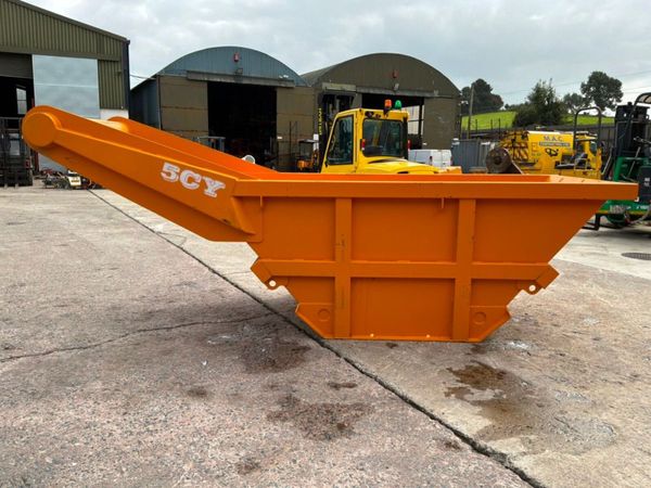 New / unused 5 cubic yard material drag skip.....3 398073953