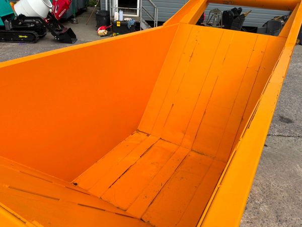 New / unused 5 cubic yard material drag skip.....3 398073959