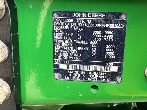 John Deere 6 130 R 398025527