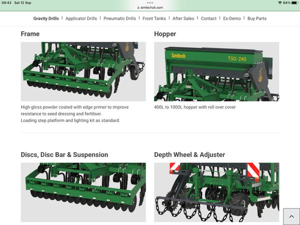 New Simtech Grass drill 398135413