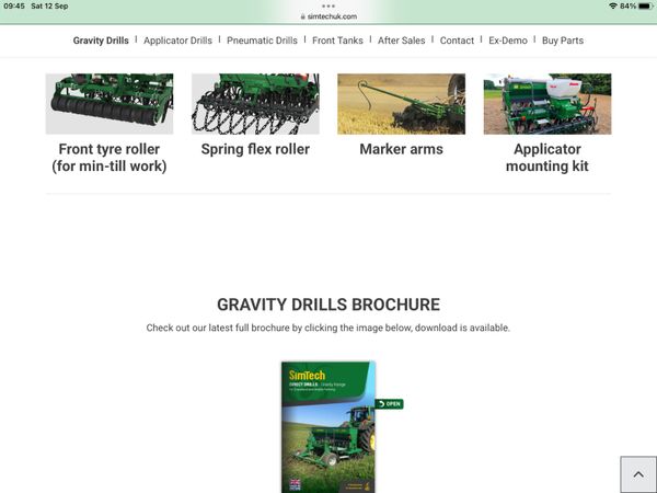 New Simtech Grass drill 398135416