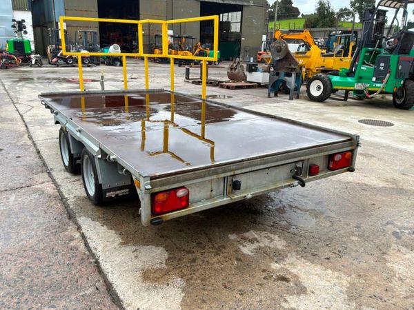 Indespension 12ft x 6'6" twin axle plant trailer.. 398260252