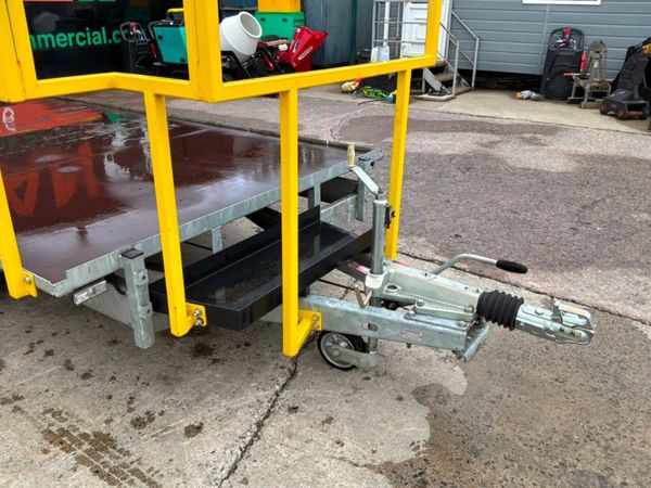 Indespension 12ft x 6'6" twin axle plant trailer.. 398260259