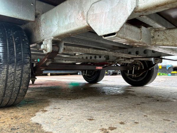 Indespension 12ft x 6'6" twin axle plant trailer.. 398260261
