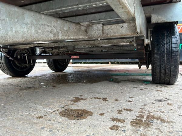 Indespension 12ft x 6'6" twin axle plant trailer.. 398260271