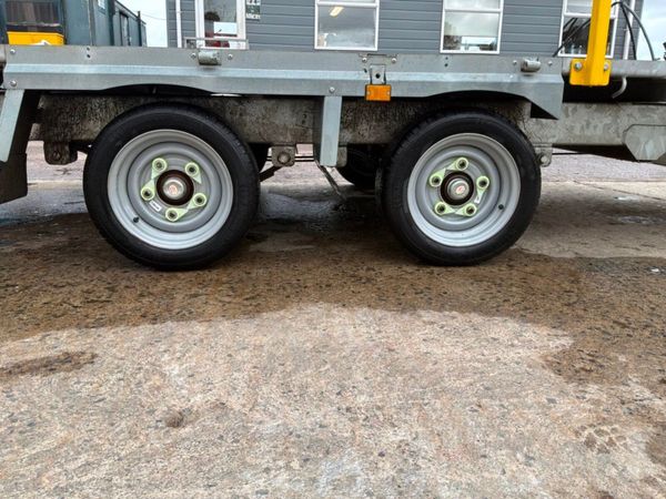 Indespension 12ft x 6'6" twin axle plant trailer.. 398260279