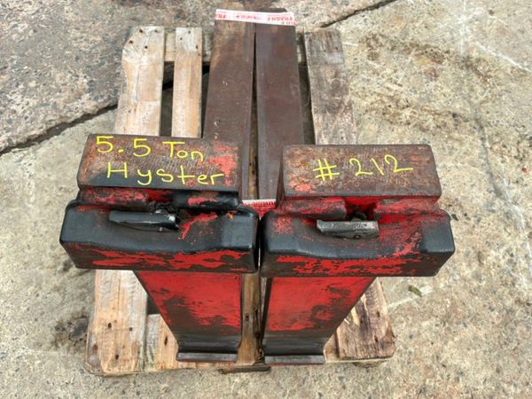 25" sliding forks 1200mm / Class 4......5 ton fork 398295563