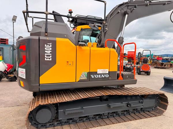 2022 Volvo EC140EL digger excavator 13 ton , 14 to 398512231
