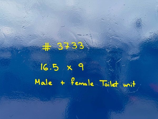 16.5ft x 9ft Male & Female Toilet Block ....3733 398788969