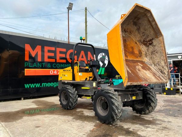 2022 Mecalac TA6s swivel dumper.....931 hours..... 399249518