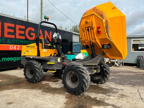 2022 Mecalac TA6s swivel dumper.....931 hours..... 399249525
